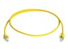 Telegärtner DataVoice Office MP8 FS 500 CAT 6a SFTP, PiMF Patchkabel Yellow RAL 1018