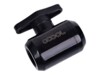 Alphacool Eiszapfen 2-way ball valve G1/4 Manuel boldventil til flydende kølesystem 1-pack Sort