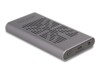 DeLOCK Ekstern Lagringspakning USB-C M.2 NVMe Card