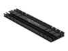 DeLOCK Heatsink flat 100 mm for M.2 module black Kølelegeme til solid state-disk