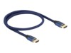 Delock HDMI-kabel 50cm Blå