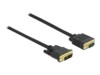 Delock Videoadapterkabel 2m Sort