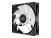 Deepcool RF 120 R Fan 1-pack Sort Hvid 120 mm
