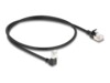 DeLOCK CAT 6a S/FTP 50cm Patchkabel Sort