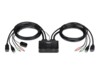 TRENDnet TK 220DPI KVM / audio-switch Desktop