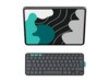 Logitech Flip Folio Tastatur og folio-kasse Saks Trådløs Schweizisk