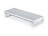 StarTech.com Ergonomic Monitor Riser Stand, 33lb Max, Fixed height 3.5in