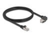 DeLOCK CAT 6 S/FTP 1m Netværkskabel Sort