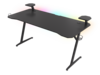 Genesis Holm 510 RGB Skrivebord Stålramme Sort Gaming