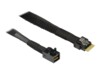 Inter-Tech Serial Attached SCSI (SAS) internt kabel Sort 70cm