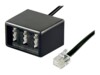 goobay 20cm Netværksadapter Sort