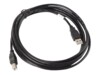 Lanberg USB-kabel 3m Sort