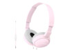Sony MDR ZX110AP Kabling Hovedtelefoner Pink