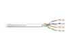 DIGITUS Professional CAT 6 Ikke afskærmet parsnoet (UTP) 100m Patchkabel Grå