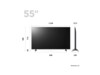 LG UR78 Series 55UR78006LK 55' 4K UHD (2160p) Smart TV