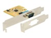 DeLock PCI Express Card 1 x Serial Seriel adapter PCI Express 2.0 x1 115.2Kbps