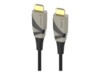 Prokord HDMI FIBER 2.0 PREMIUM HDMI-kabel med Ethernet 10m Sort