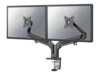 Neomounts DS70-810BL2 Monteringssæt 2 LCD displays 17'-32'