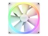 NZXT F Series F140 RGB DUO Fan 1-pack Hvid 140 mm