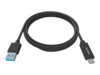 Vision Professional USB Type-C kabel 2m Sort
