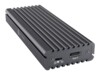 RaidSonic ICY BOX Ekstern Lagringspakning USB-C 3.1 (Gen 2) M.2 NVMe Card / SATA 6Gb/s
