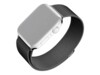 FIXED Visningsløkke Smart watch Sort Rustfrit stålnet