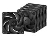 ARCTIC LN Series P12 Pro Fan 5-pack Sort 120 mm