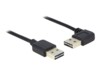 Delock Easy USB-kabel 50cm Sort