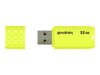 GOODRAM UME2 32GB USB 2.0 USB stick Gul