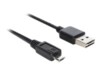 Delock Easy USB-kabel 50cm Sort
