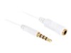 Delock Audiokabel 5m Hvid