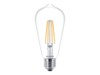 Philips LED-filament-lyspære 7W E 806lumen 2700K Varmt hvidt lys