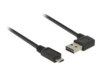 Delock Easy USB-kabel 2m Sort
