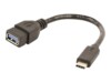 Cablexpert USB-C adapter 20cm Sort
