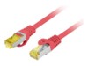 Lanberg CAT 6a S/FTP Patchkabel Rød