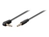goobay Audiokabel 1m Sort