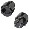 brennenstuhl Travel Adapter Stikadapter Sort