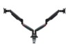 Kensington SmartFit One-Touch Height Adjustable Dual Monitor Arm Monteringssæt 2 skærme 13'-32'