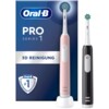 Szczoteczka Oral-B Pro Series 1 Cross Action zestaw 2-pack Black + Pink Black/Pink
