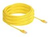 DeLOCK CAT 6a Ikke afskærmet parsnoet (UTP) 15m Patchkabel Yellow