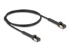 DeLOCK CAT 6a U/FTP 1m Patchkabel Sort