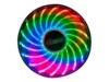 Akasa Vegas X7 Fan 1-pack Sort Transparent 120 mm