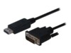 ASSMANN DisplayPort adapter 1m