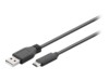 goobay USB Type-C kabel 50cm Sort