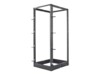Intellinet Network Rack, Open Frame (4-Post), 26U, Usable Width 465mm, Black, Flatpack, Max 360kg, 19', Three Year Warranty Rack Sort