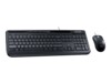 Microsoft Wired Desktop 600 Sæt med mus og tastatur Kablet