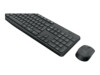 Logitech MK235 Sæt med mus og tastatur Trådløs Tysk
