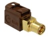 DeLOCK RF adapter Nøddebrun RAL 8011 Brun
