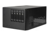 SilverStone CS351 Skrivebord ATX/MicroATX Sort