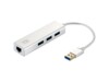 LevelOne USB-0503 Sølv Hvid